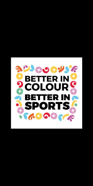 Better in Colour, Better in Sports -logo project cover