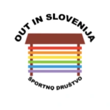 Out in Slovenija logo