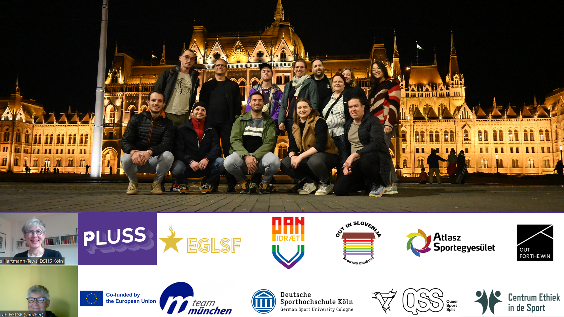 Group photo PLUSS Budapest